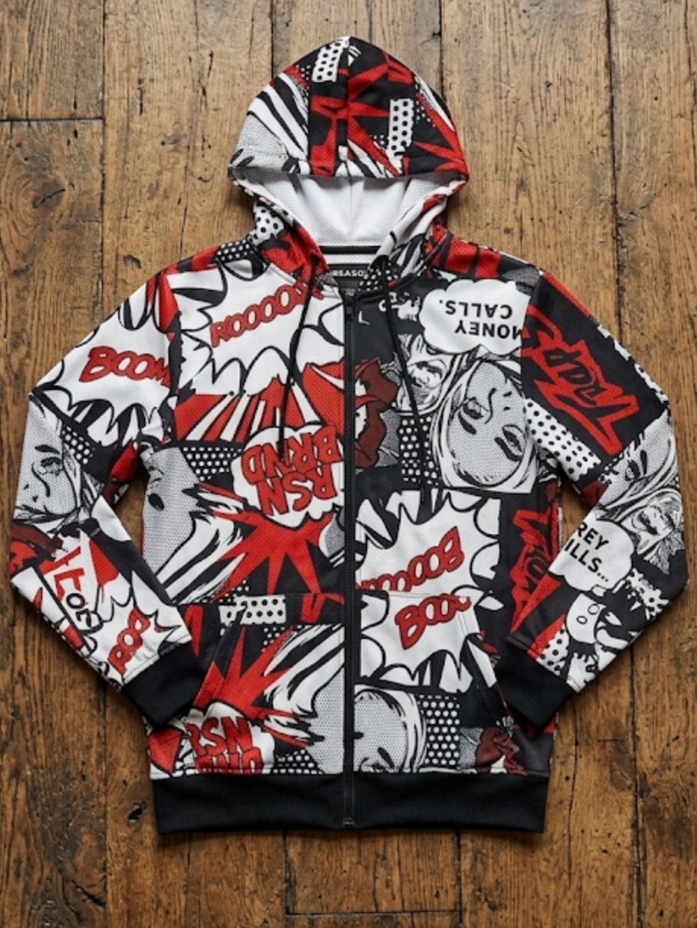 Comic con Reason Trapstar Hoodie Men’s Size Large